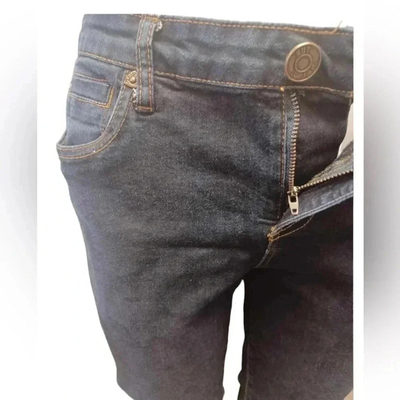 Kut from the Kloth Lucille Skinny Dark Wash Jeans Size 10 - Picture 4 of 13